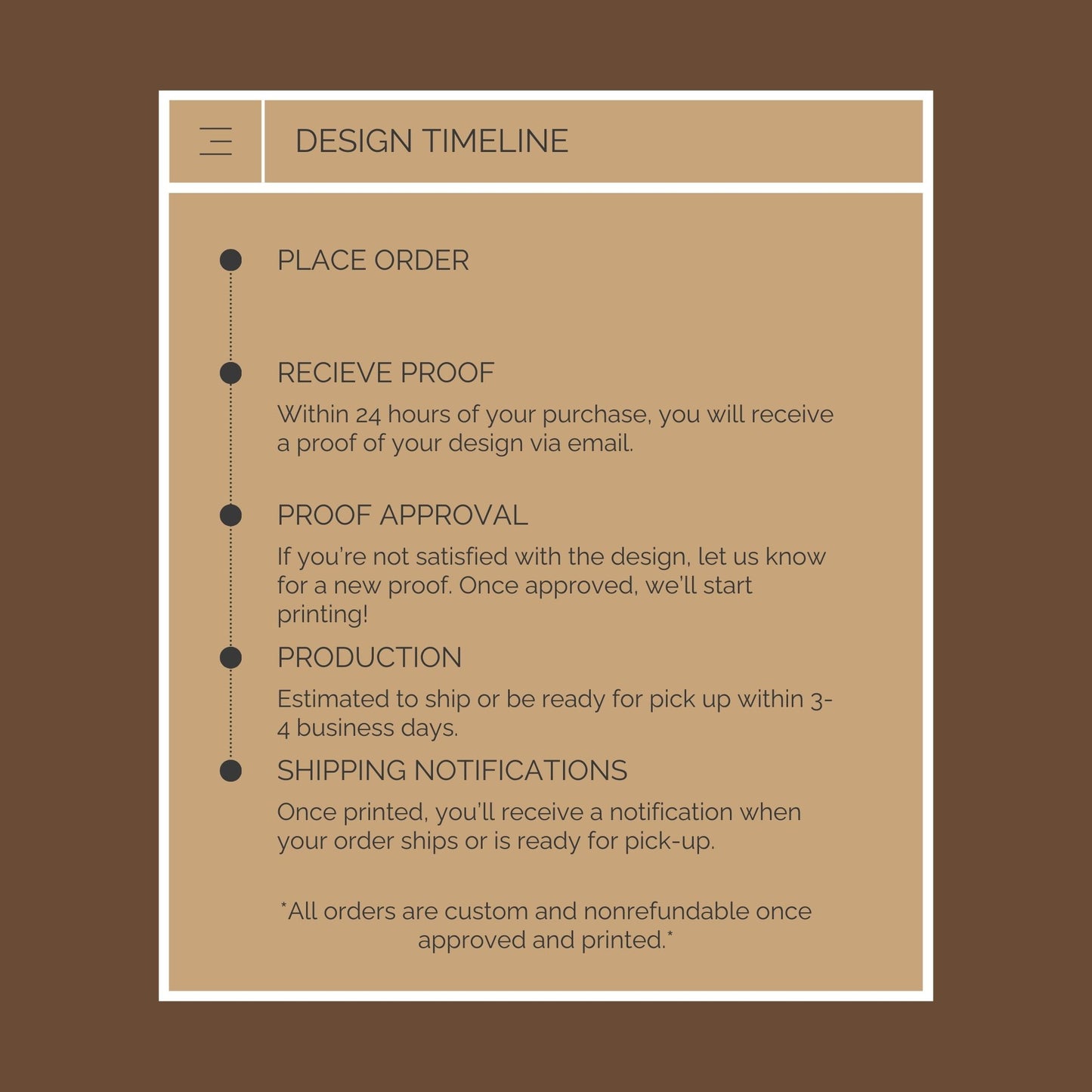 Acrylic Photo Welcome Sign